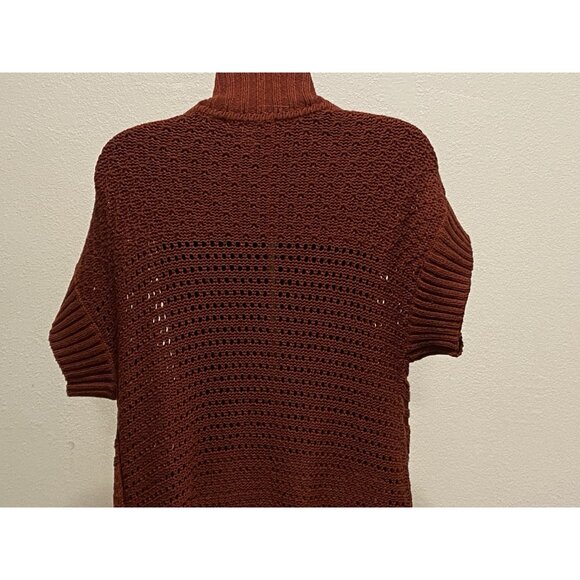 Coldwater Creek Womens Size M Short Sleeve Open Cardigan - Picture 10 of 11